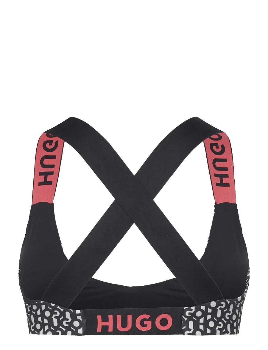 HUGO - MONOGRAM TRIANGLE - kolmnurksed bikiinid - open white - 1