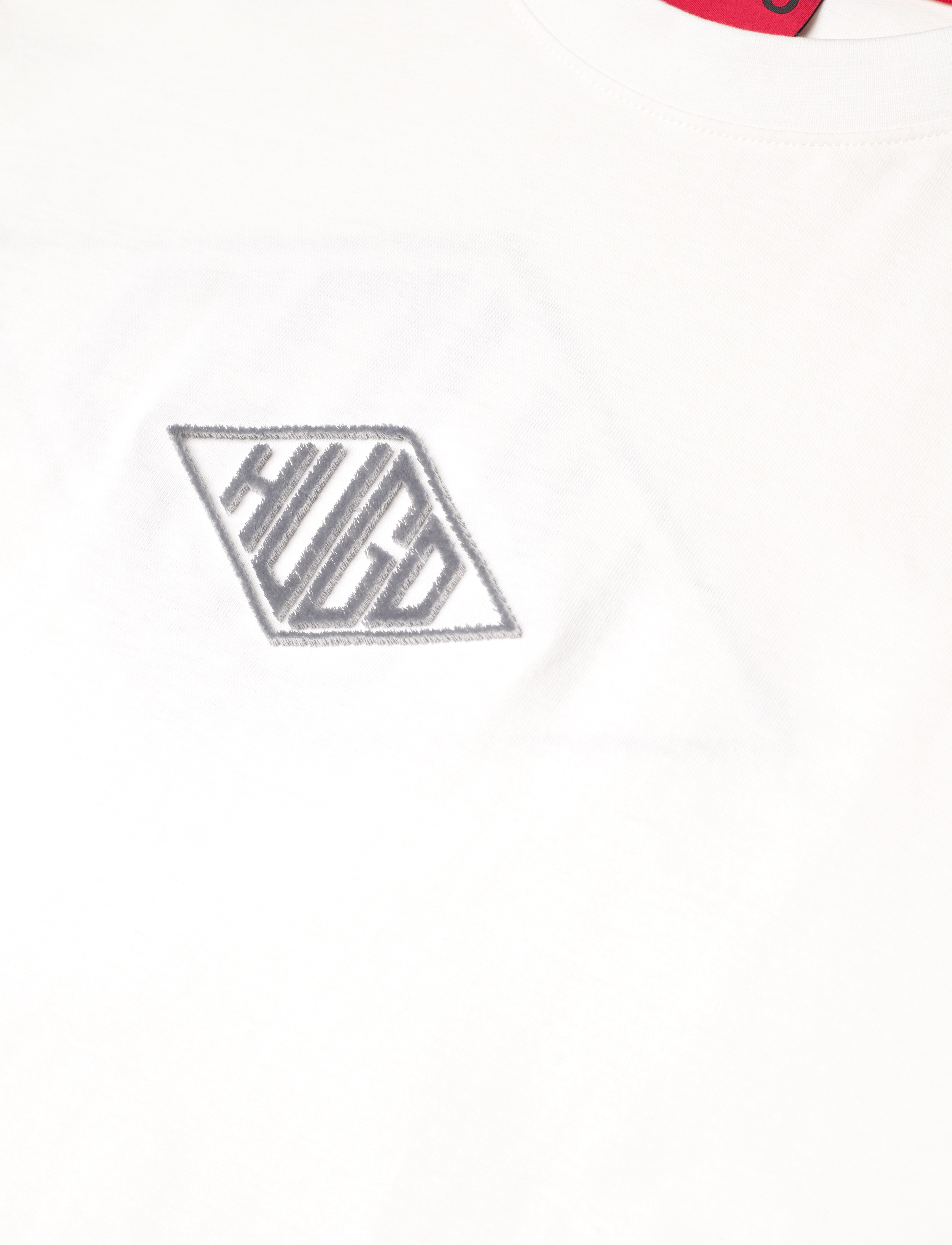 HUGO - Darunu - kortærmede t-shirts - natural - 2