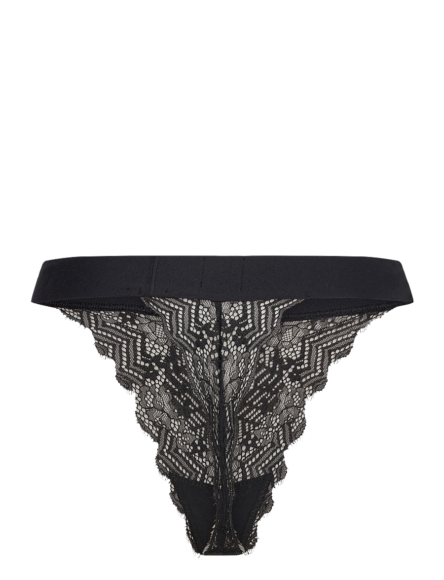 HUGO - STRING RL LACE - black - 1