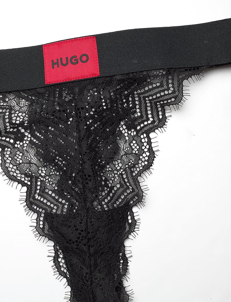 HUGO - STRING RL LACE - black - 2