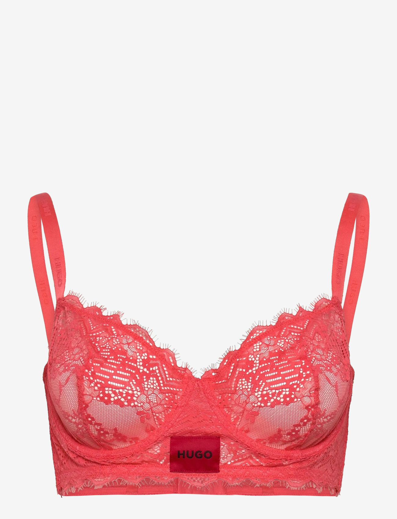 HUGO - UNDERWIRE B. RL LACE - light/pastel red - 0