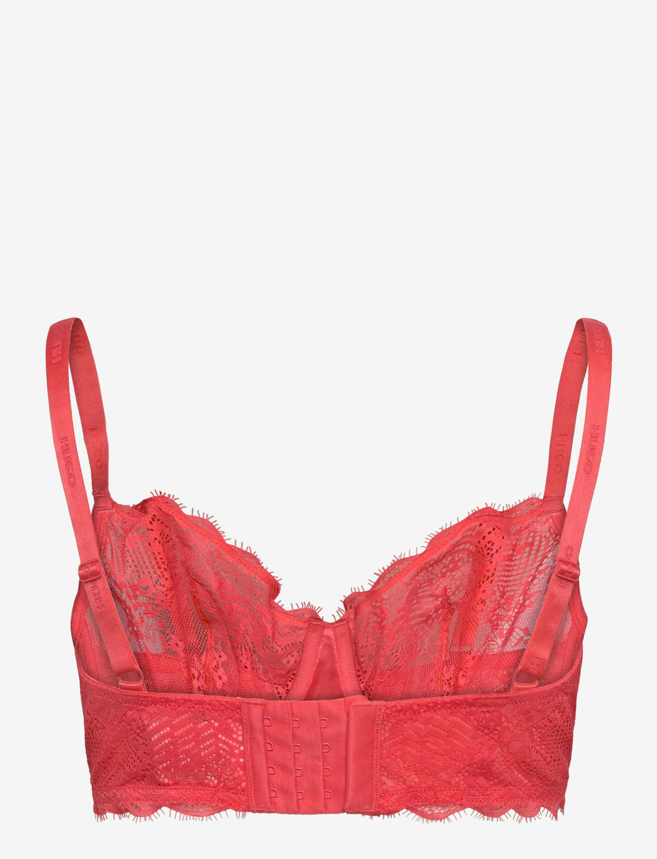 HUGO - UNDERWIRE B. RL LACE - light/pastel red - 1