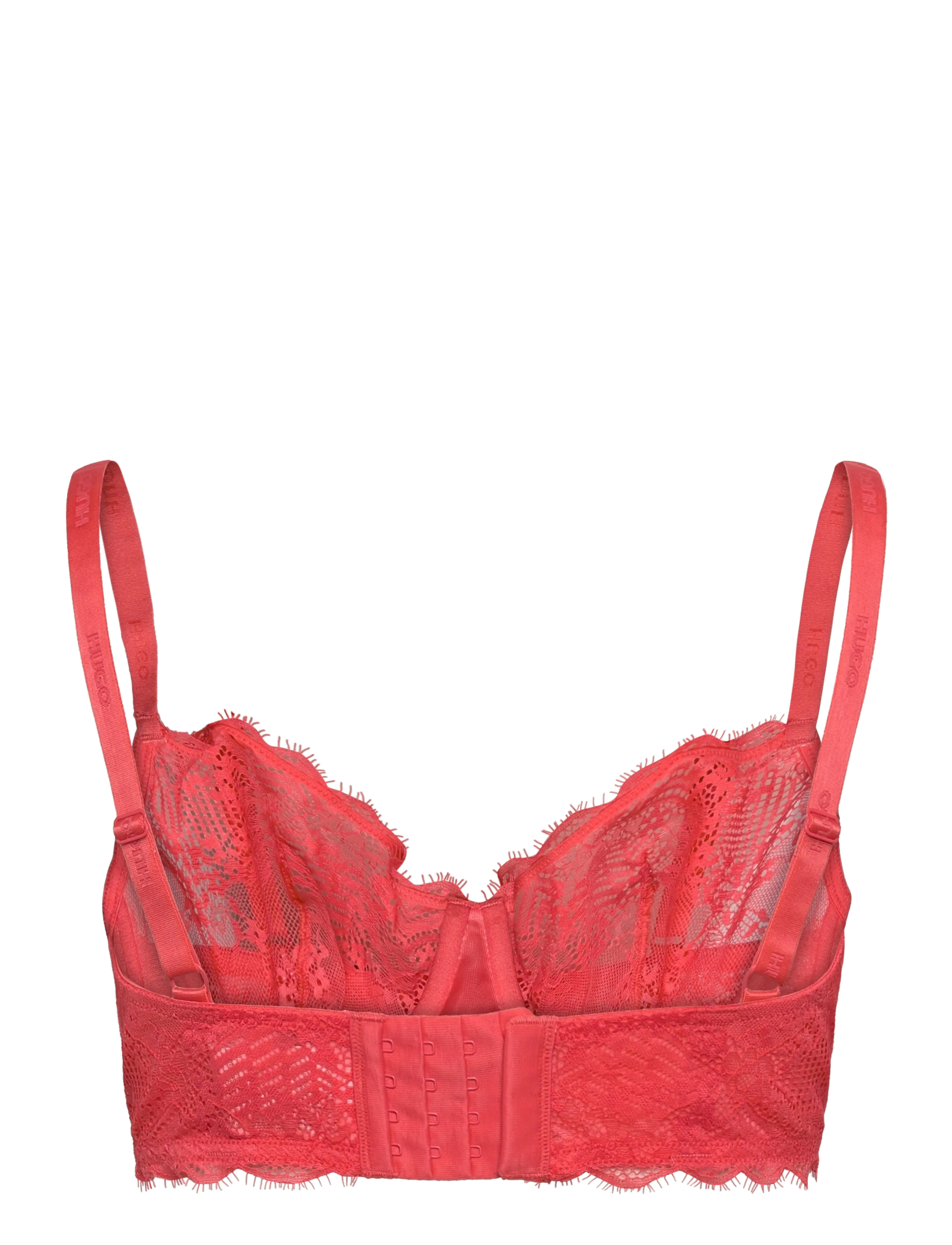 HUGO - UNDERWIRE B. RL LACE - light/pastel red - 1