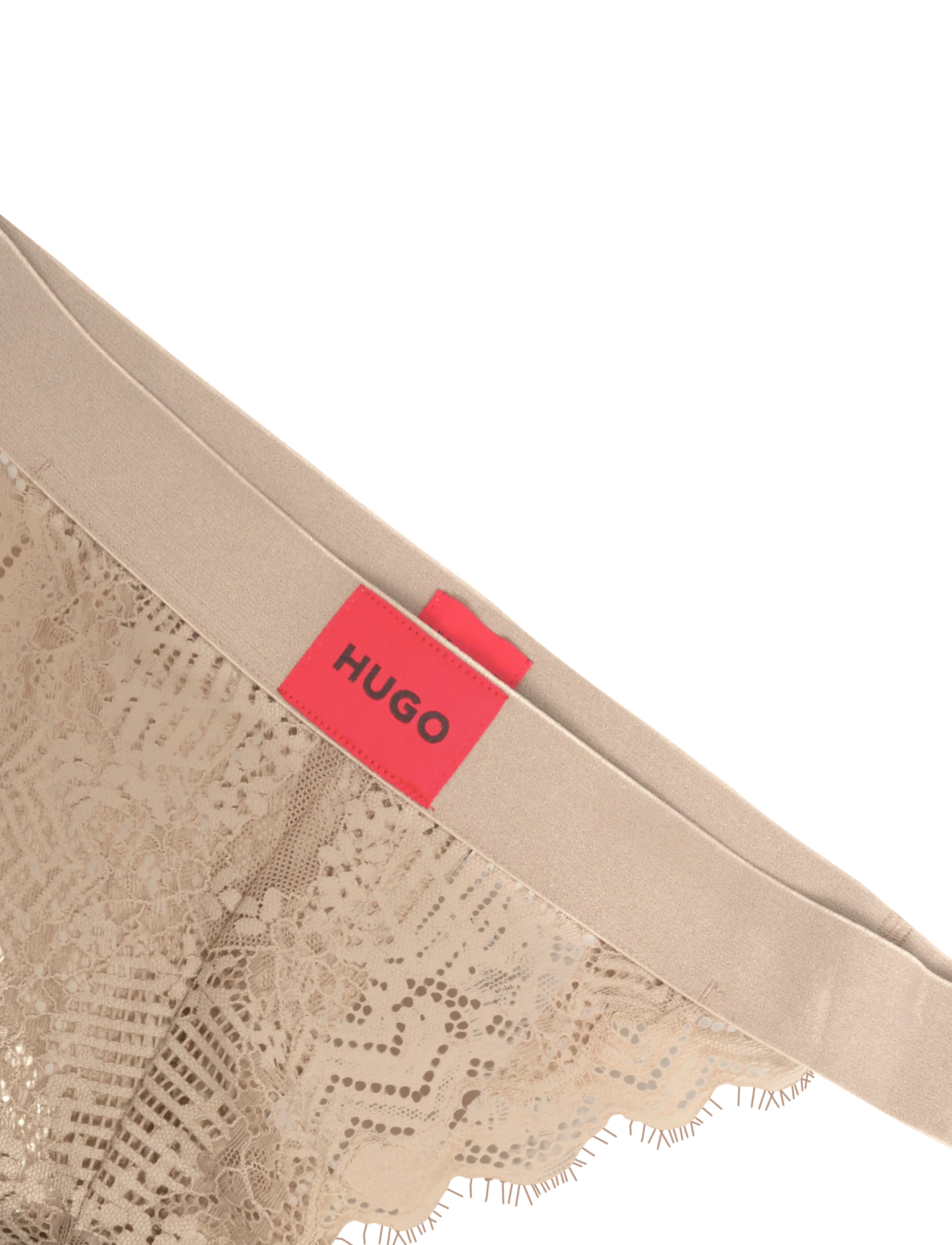 HUGO - BRIEF RL LACE - stringid - medium brown - 2
