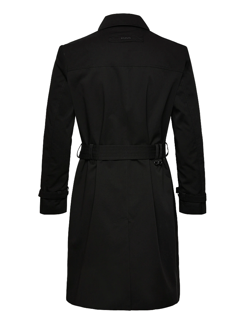 HUGO - Maluks2511 - trenchcoats - black - 1