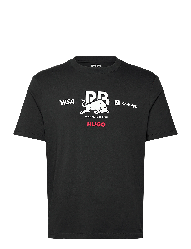 HUGO - DTSUNODA02-RB24 - kortærmede t-shirts - black - 0