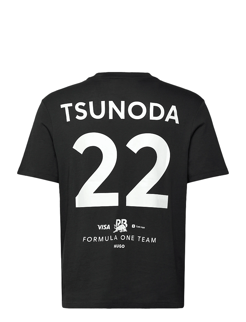 HUGO - DTSUNODA02-RB24 - kortærmede t-shirts - black - 1