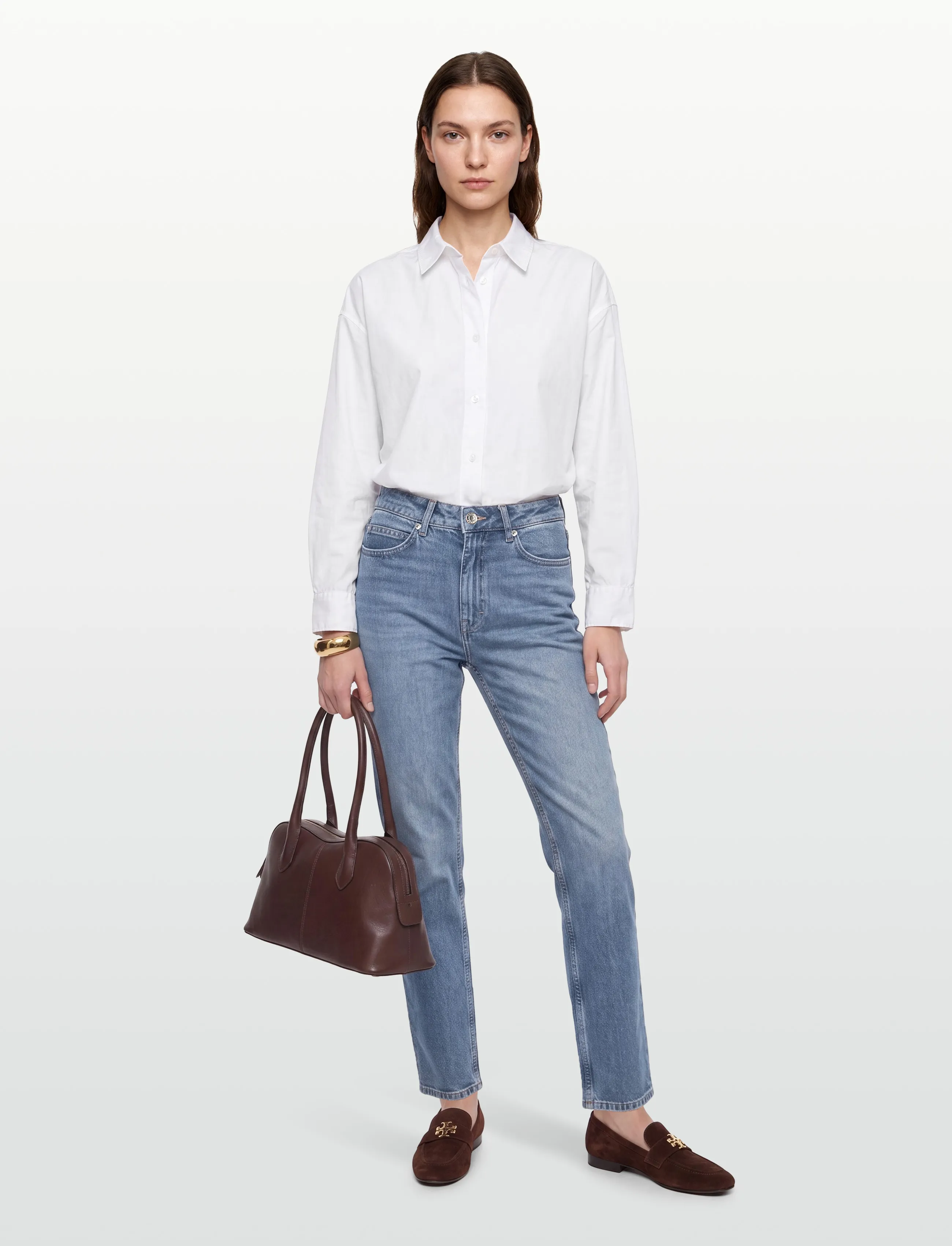 HUGO - 938 - straight jeans - medium blue - 0