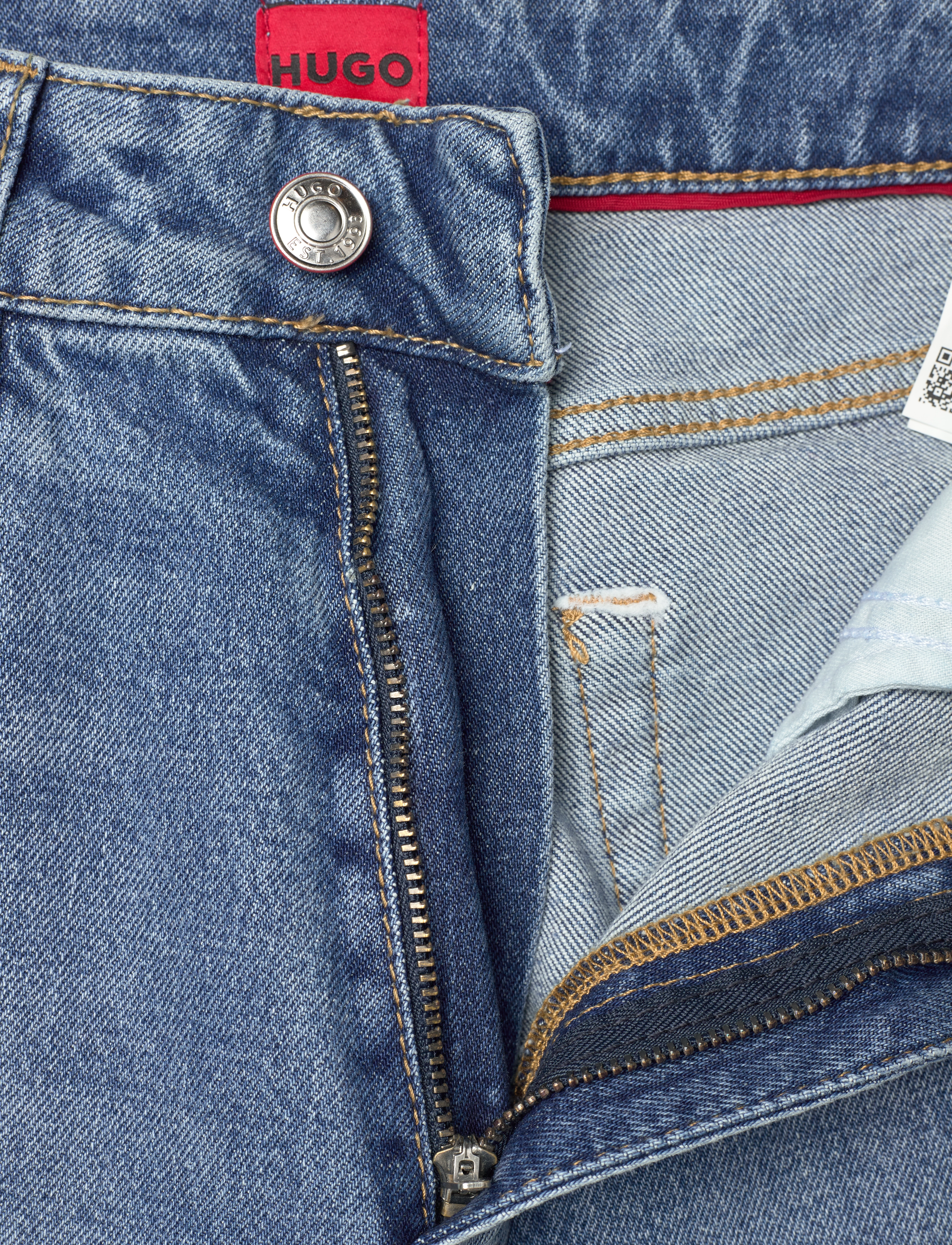 HUGO - 938 - raka jeans - medium blue - 3