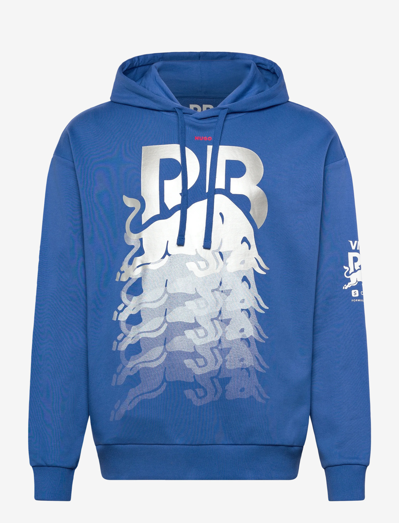 HUGO - DFLOHOOD03-RB24 - kapuzenpullover - medium blue - 0