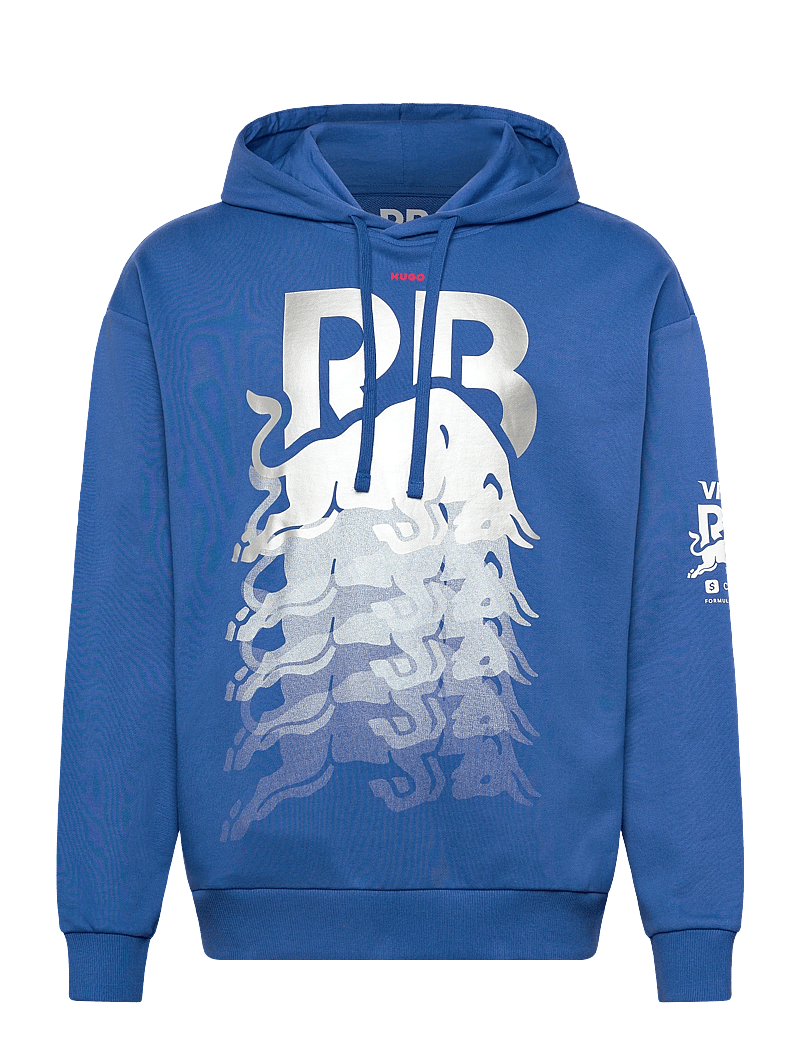 HUGO - DFLOHOOD03-RB24 - kapuzenpullover - medium blue - 0