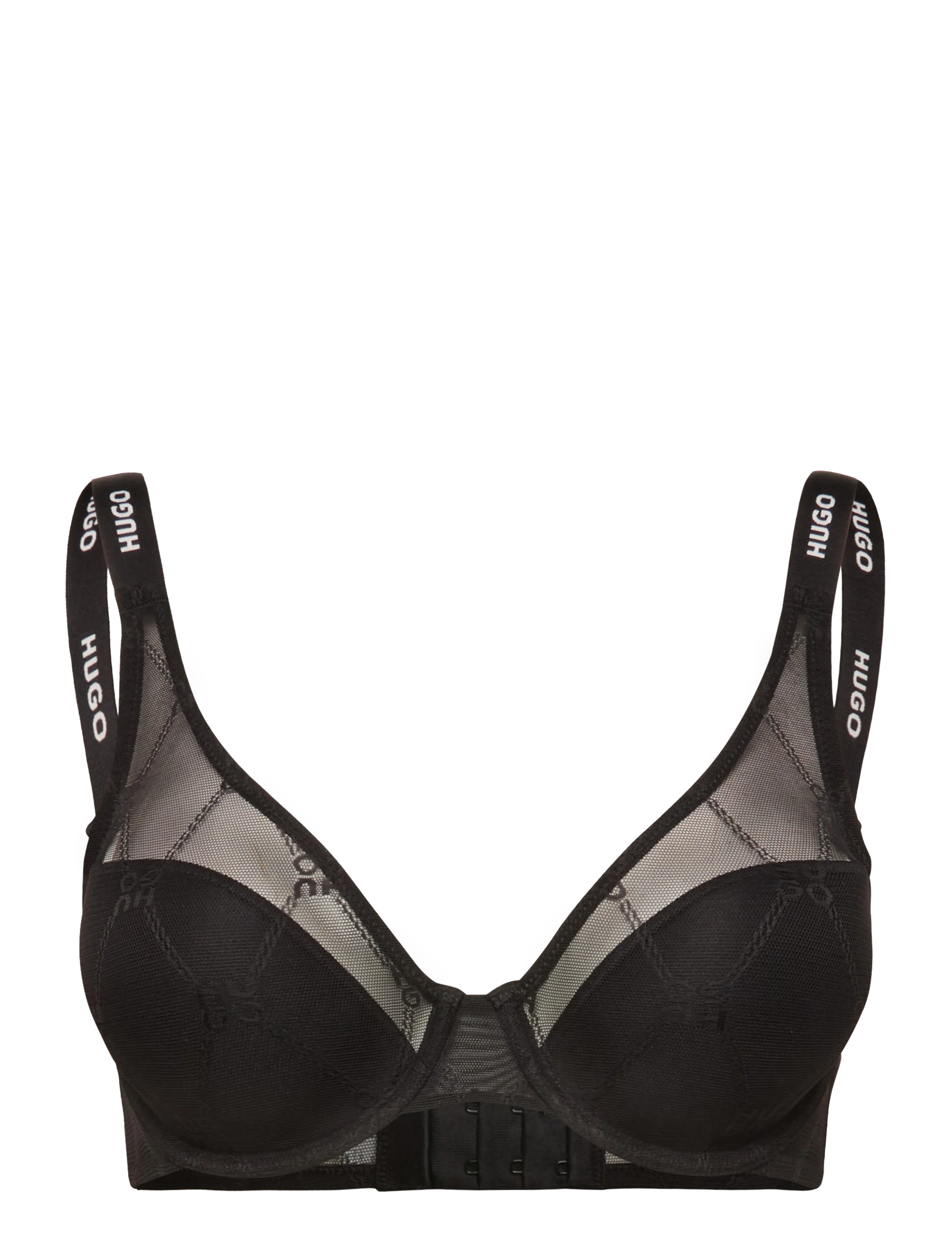 HUGO UNDERWIRE B SPORTY L - Underkläder - BLACK / black