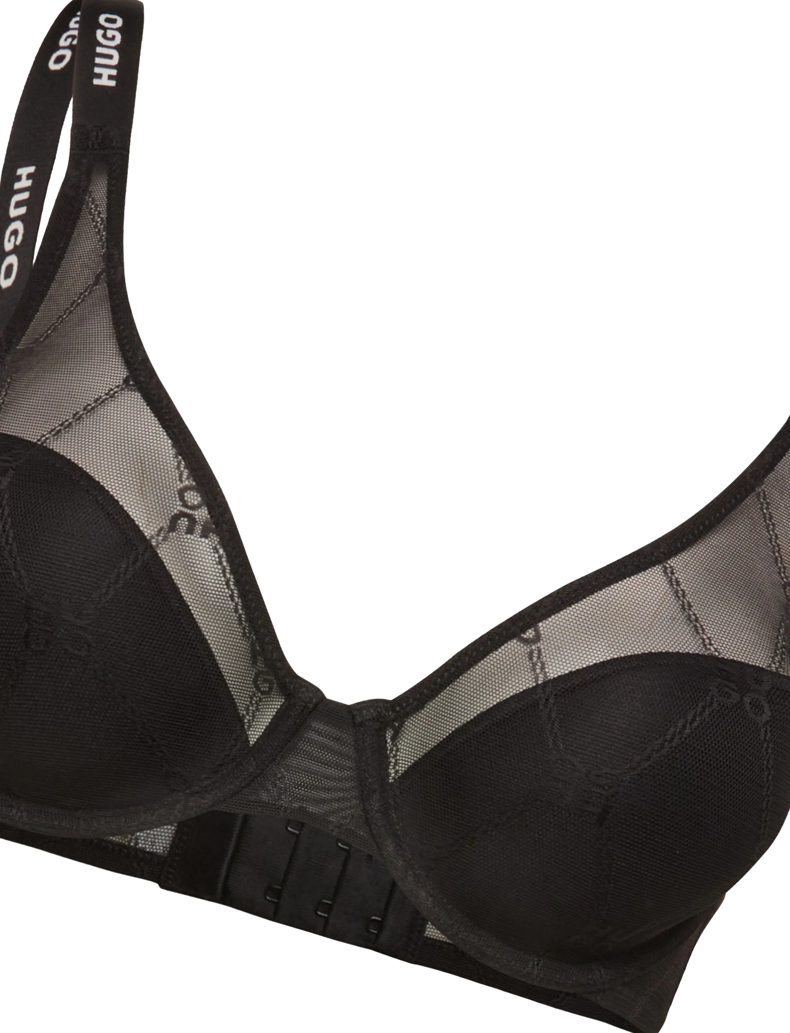HUGO - UNDERWIRE B SPORTY L - bh:ar med bygel - black - 2