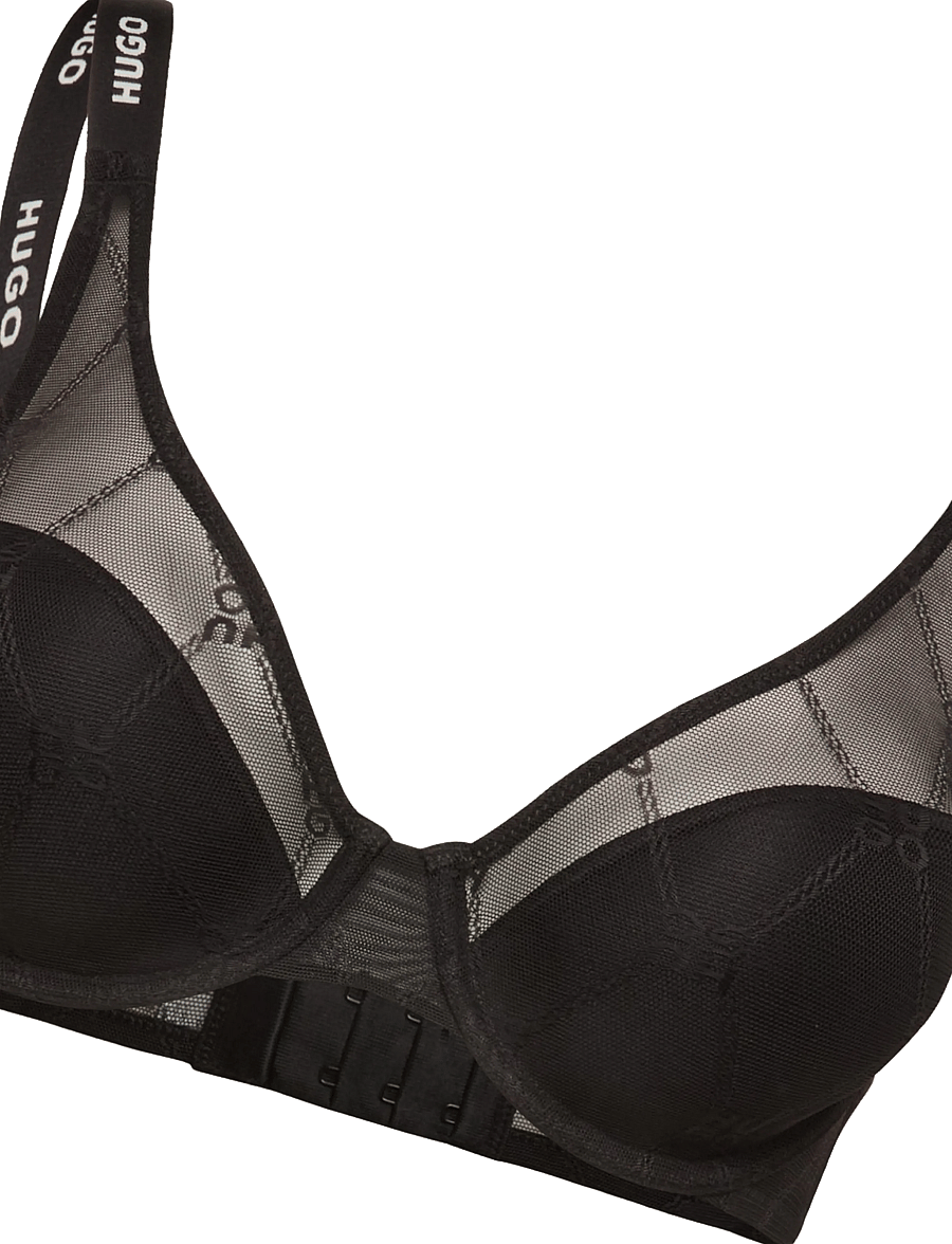 HUGO - UNDERWIRE B SPORTY L - bh:ar med bygel - black - 2