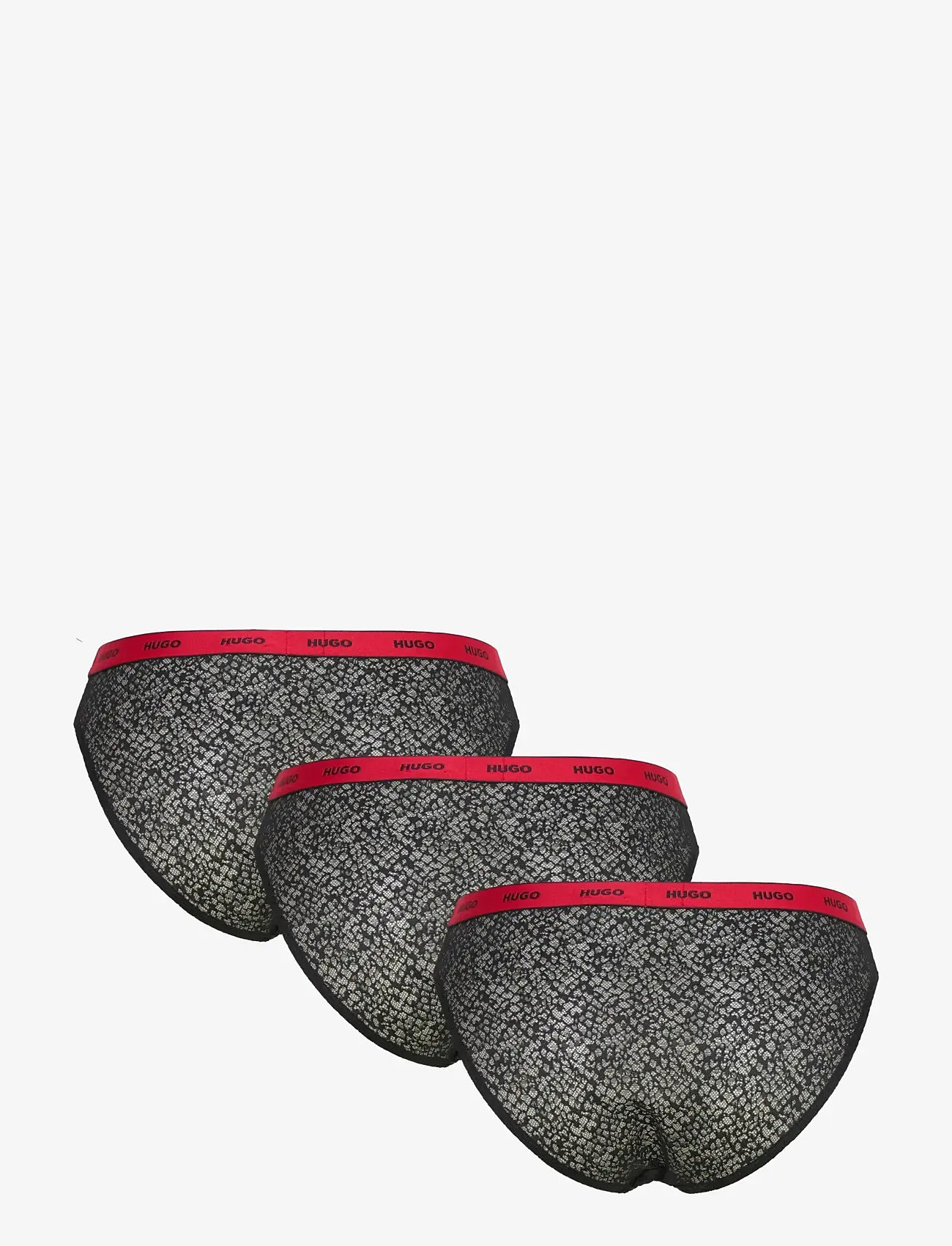 HUGO - TRIPLET BRIEF LACE - black - 1