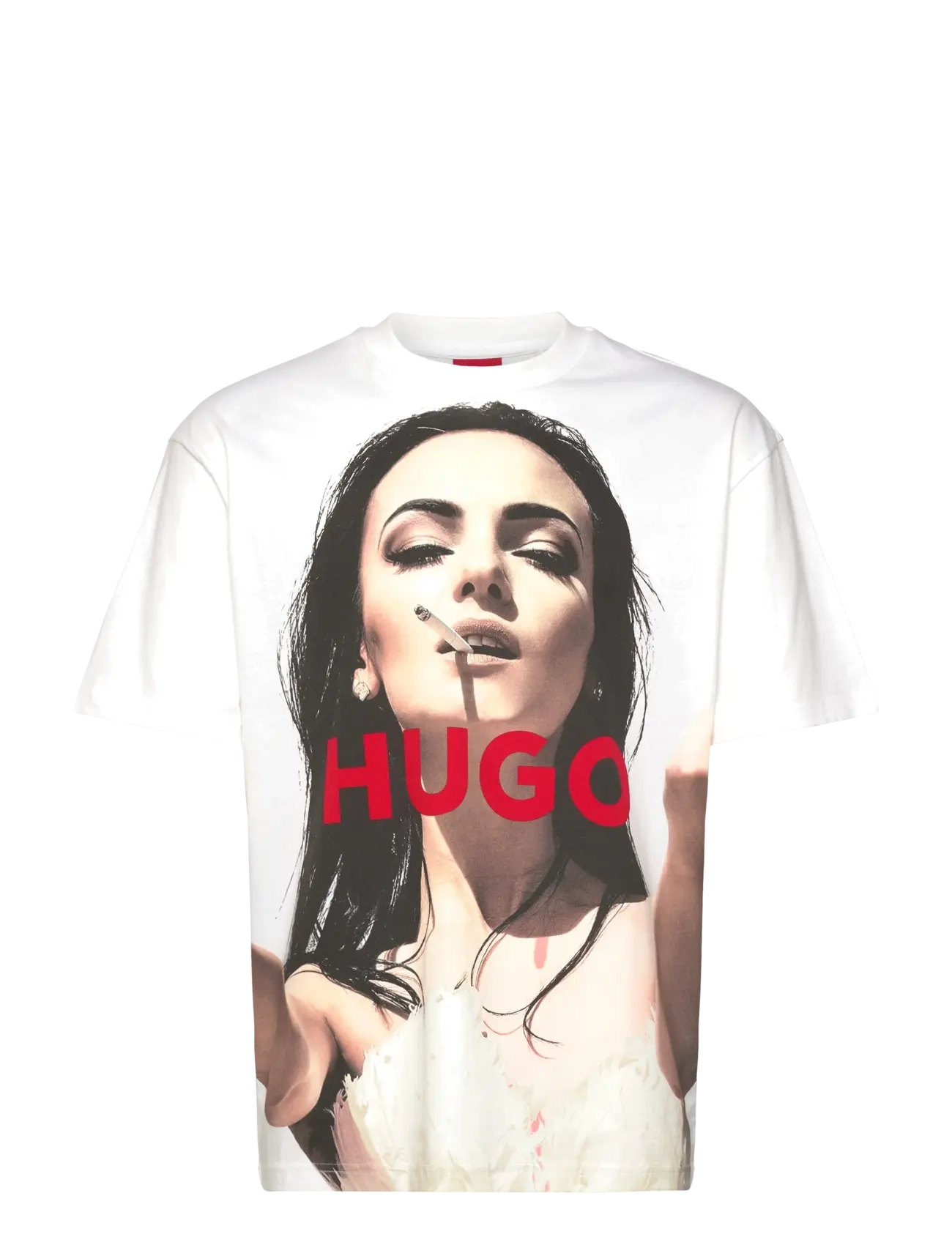 Oversized-fit T-shirt in cotton with statement artwork 3