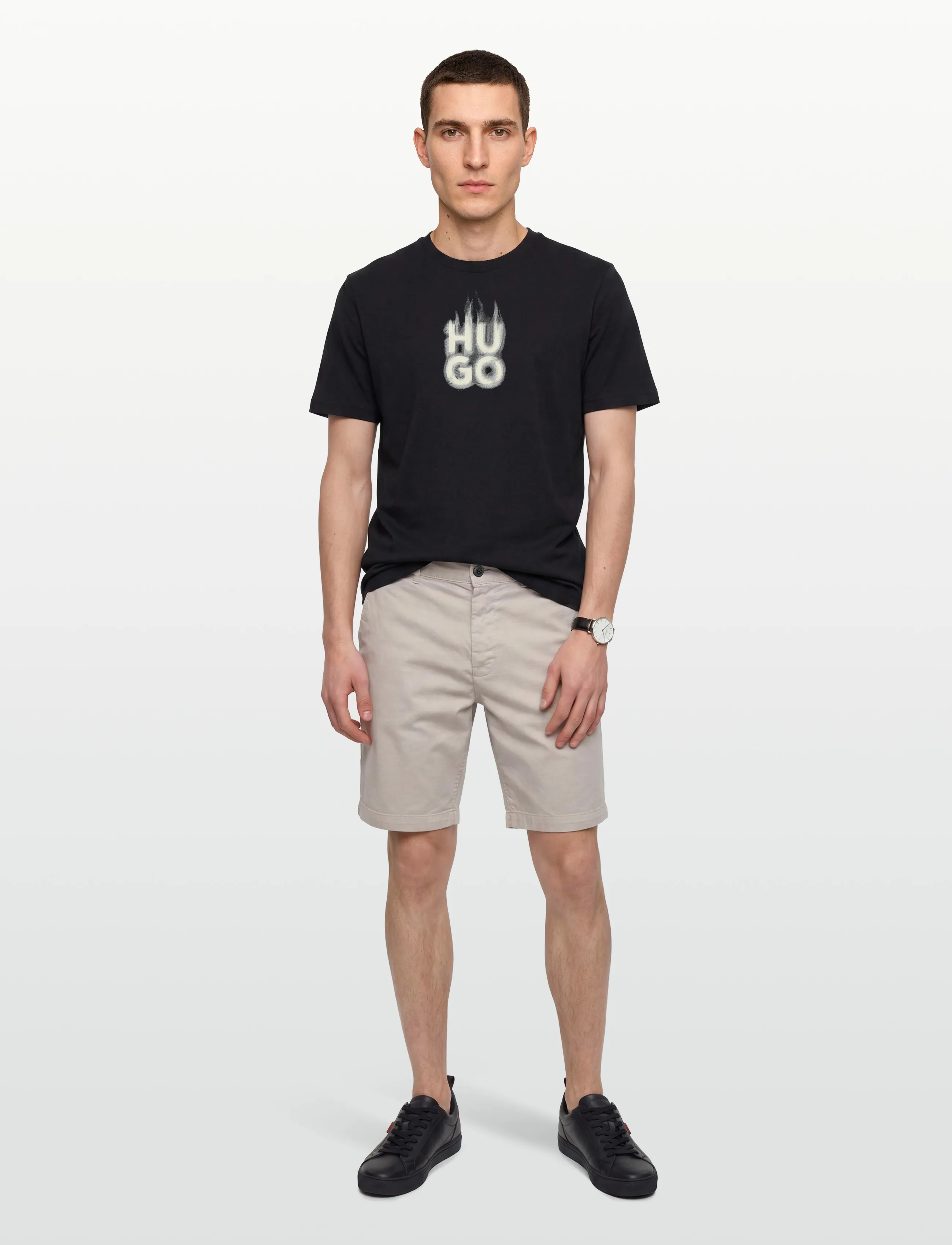 HUGO Dalayer - Kleidung - BLACK / black