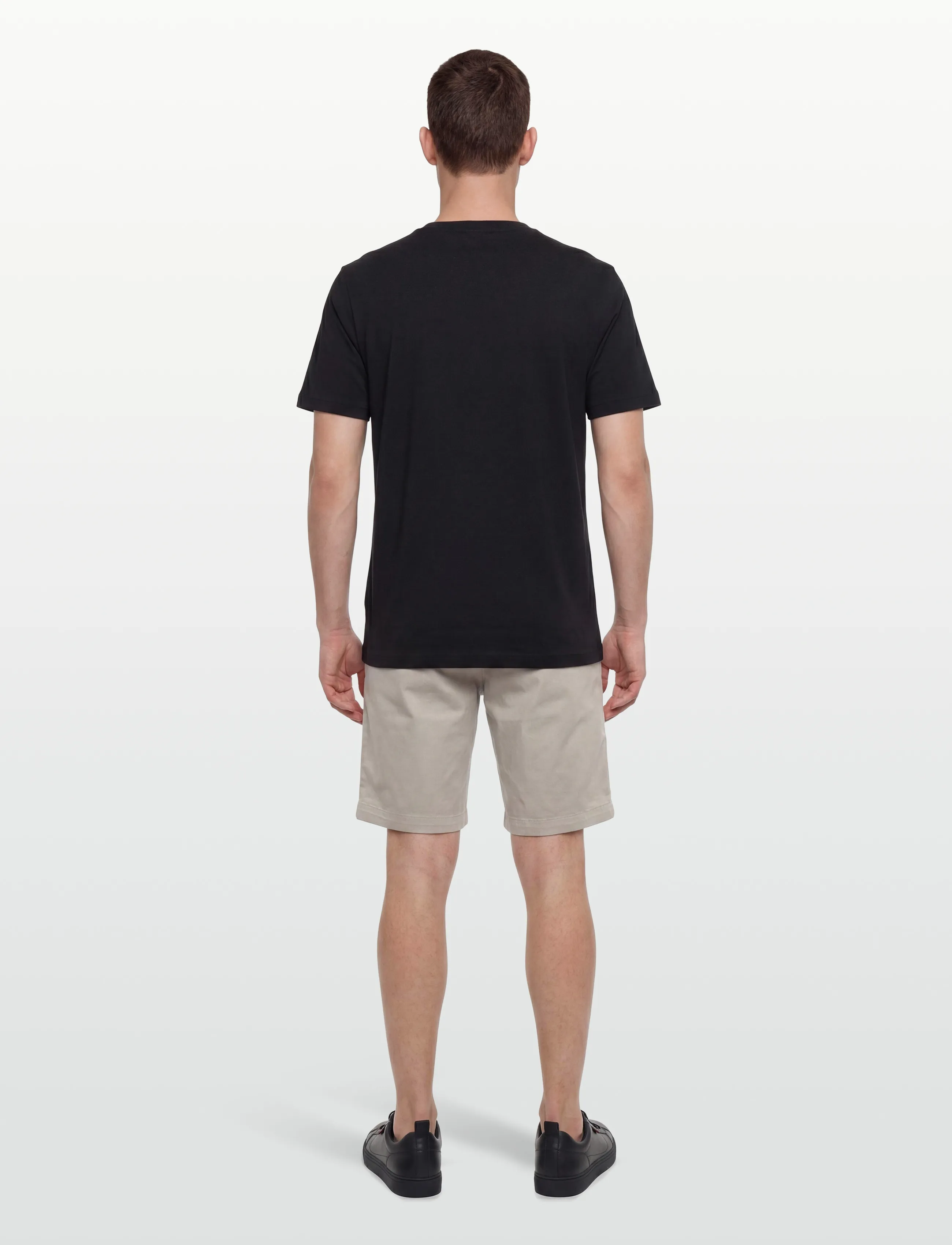 HUGO - Dalayer - kurzärmelige t-shirts - black - 4