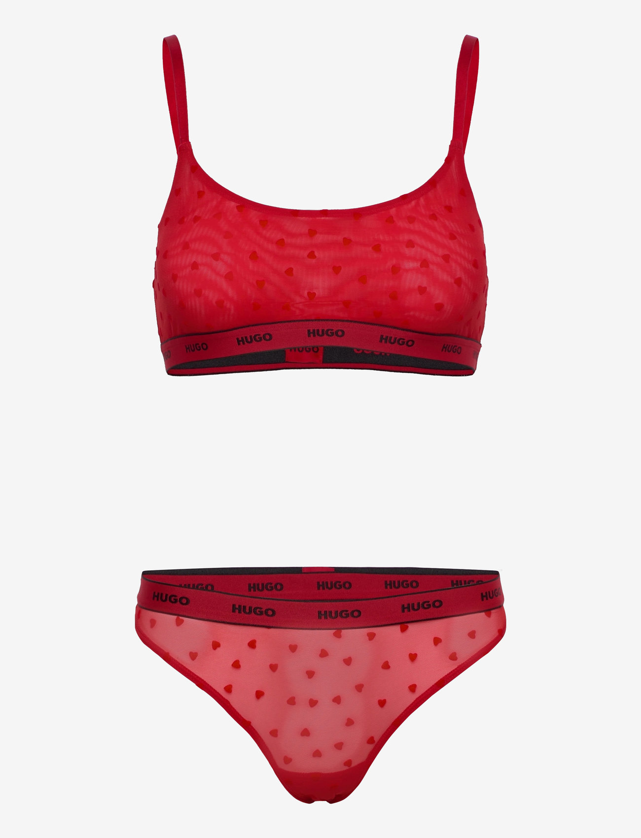 HUGO - LACE GIFT SET - bright red - 0