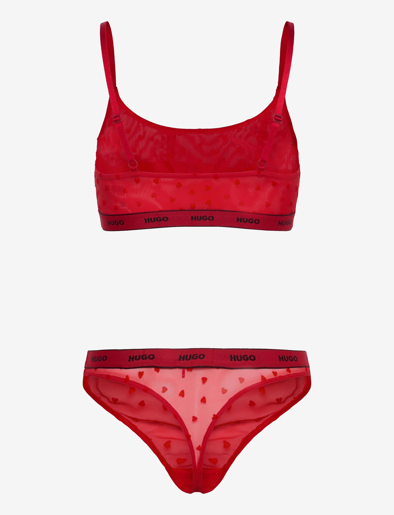 HUGO - LACE GIFT SET - bright red - 1