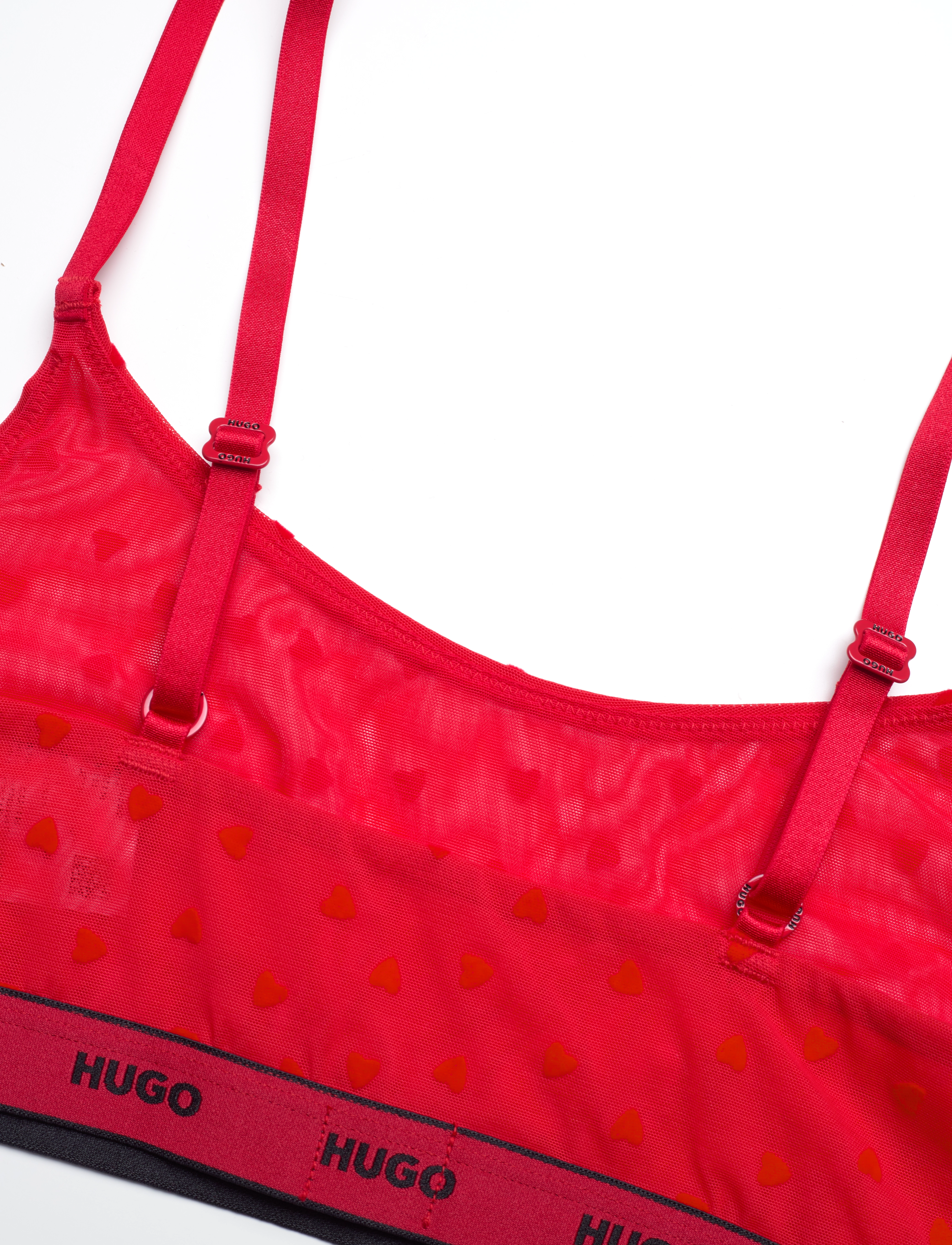 HUGO - LACE GIFT SET - bright red - 3