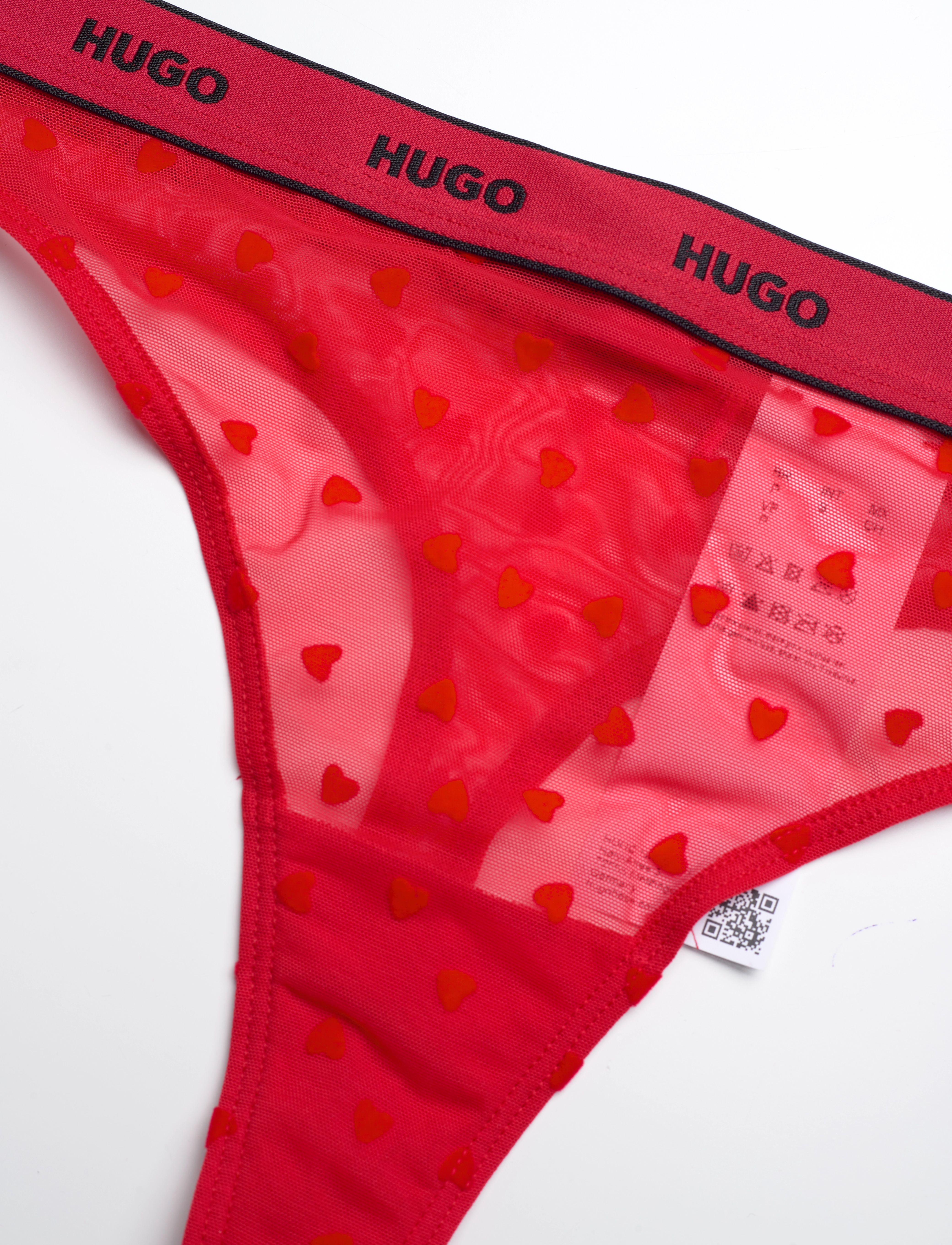 HUGO - LACE GIFT SET - bright red - 4