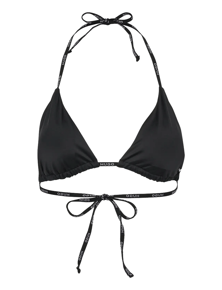 HUGO - PURE_TRIANGLE - hauts de maillot triangle - black - 0