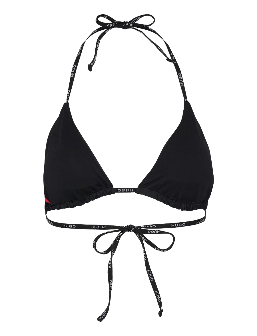 HUGO - PURE_TRIANGLE - kolmnurksed bikiinid - black - 1