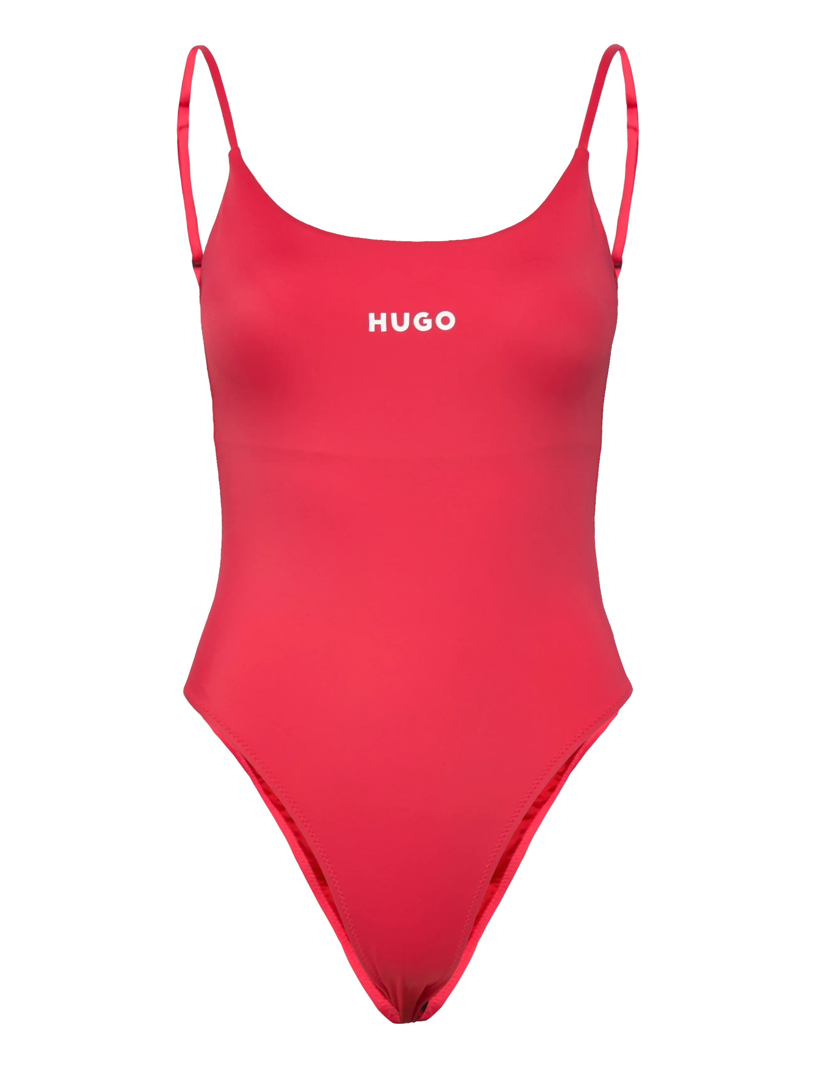 HUGO Pure_Swimsuit, XL, Red, Badetøj > Badedragter, Dame