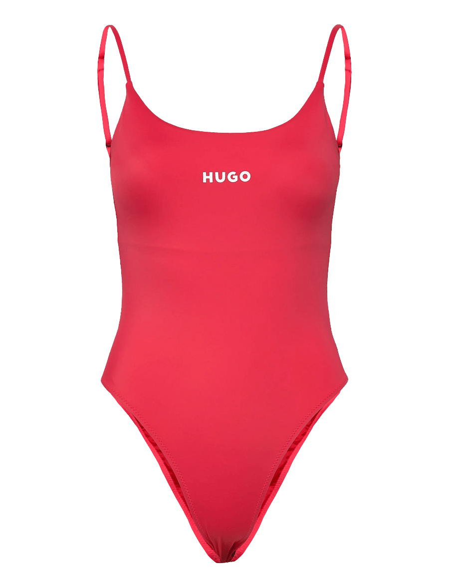 HUGO - PURE_SWIMSUIT - badeanzüge - light/pastel red - 0