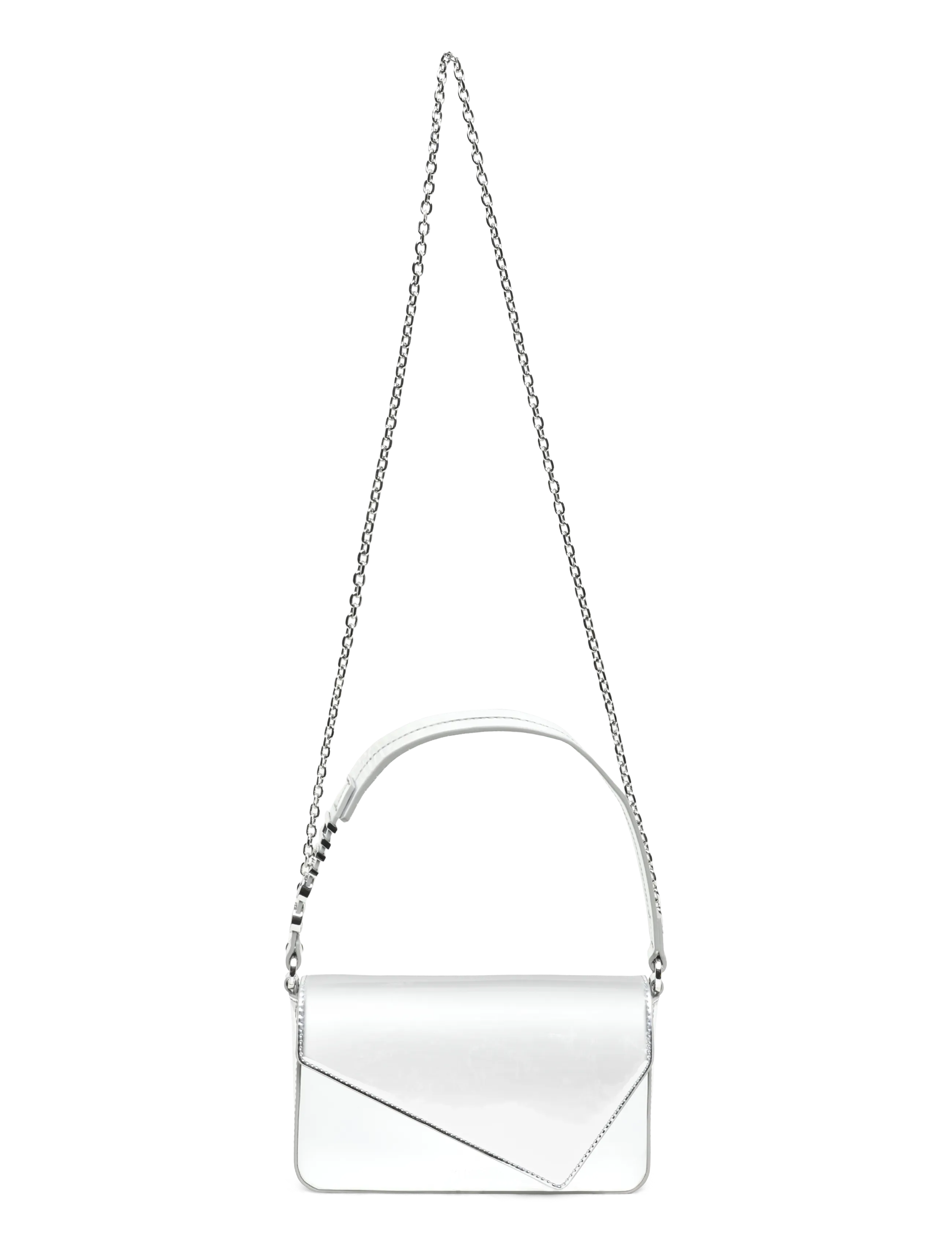 HUGO Mel Clutch-LA - Bags - SILVER / silver
