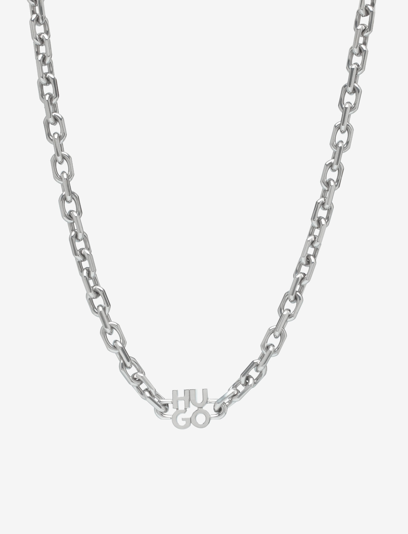 HUGO - E-STACKEDCHAIN-NEC - silver - 0