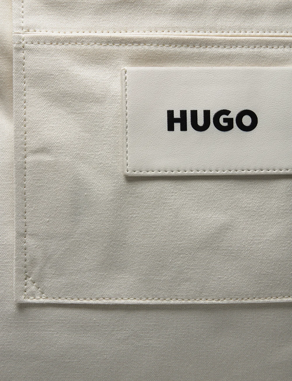 HUGO - Becky Tote-Canvas - totes - open white - 3