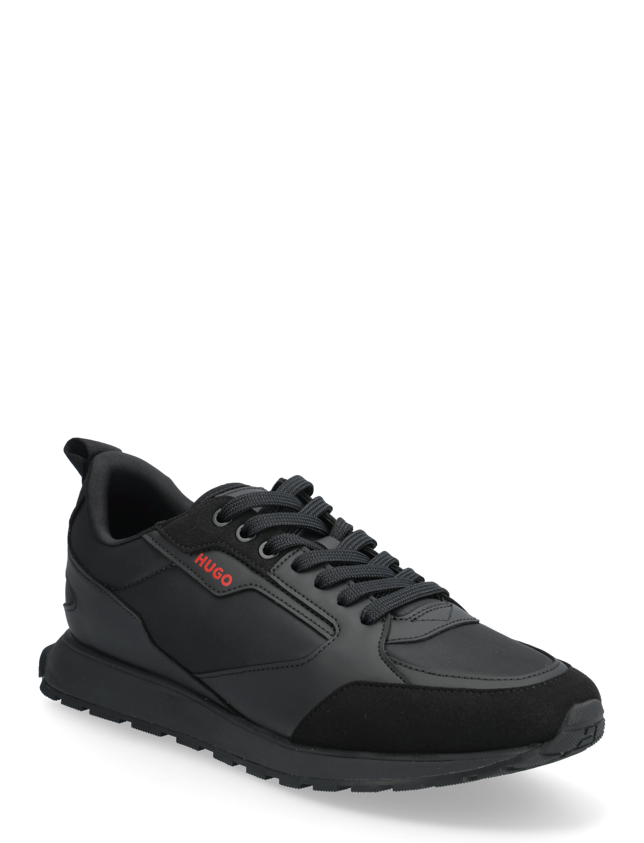 HUGO Icelin_Runn_pumf_N - Sneakers - BLACK / black