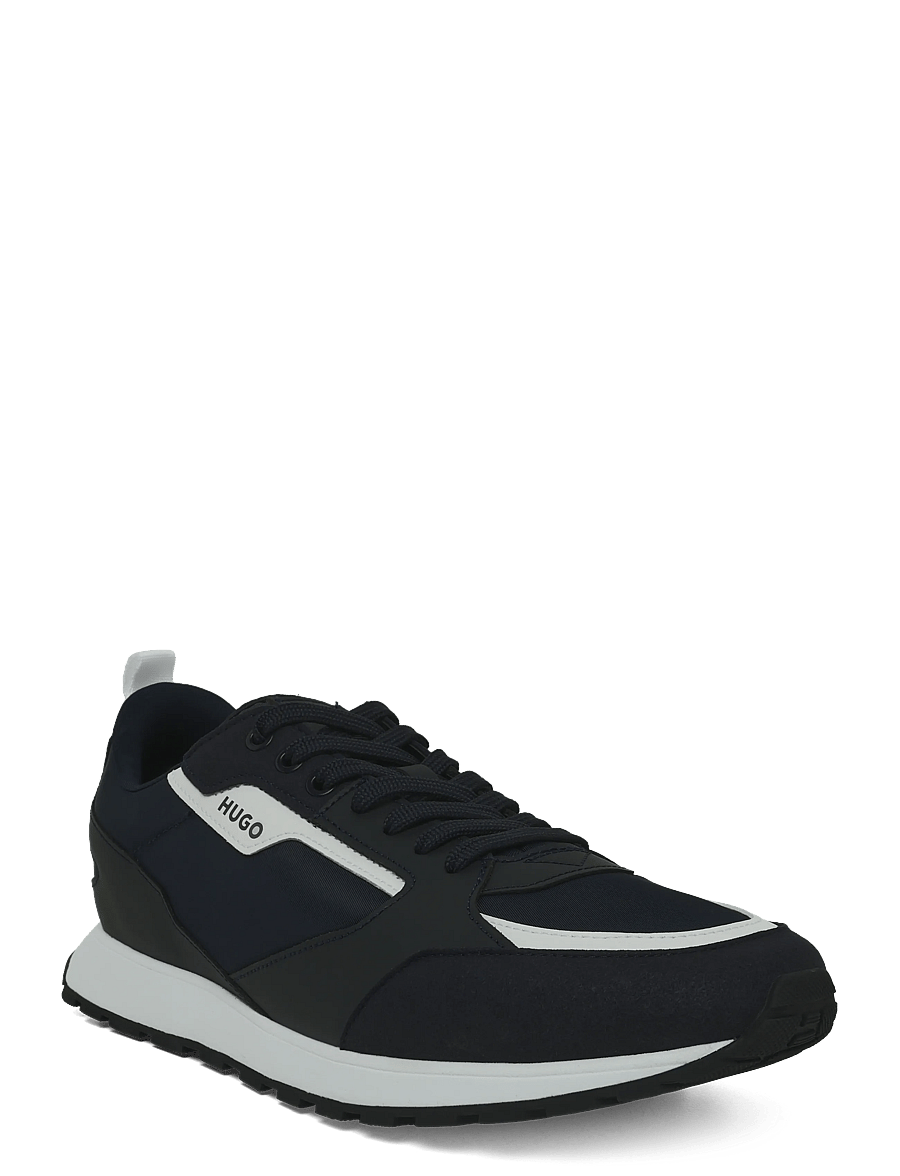 HUGO - Icelin_Runn_pumf_N - låga sneakers - dark blue - 0
