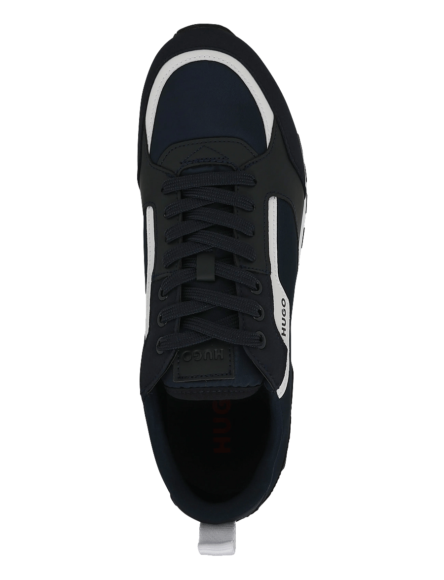 HUGO - Icelin_Runn_pumf_N - låga sneakers - dark blue - 3