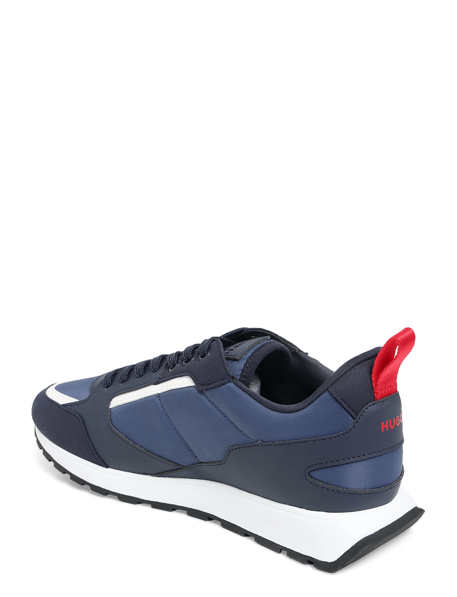 HUGO - Icelin_Runn_pumf_N - lave sneakers - open blue - 1