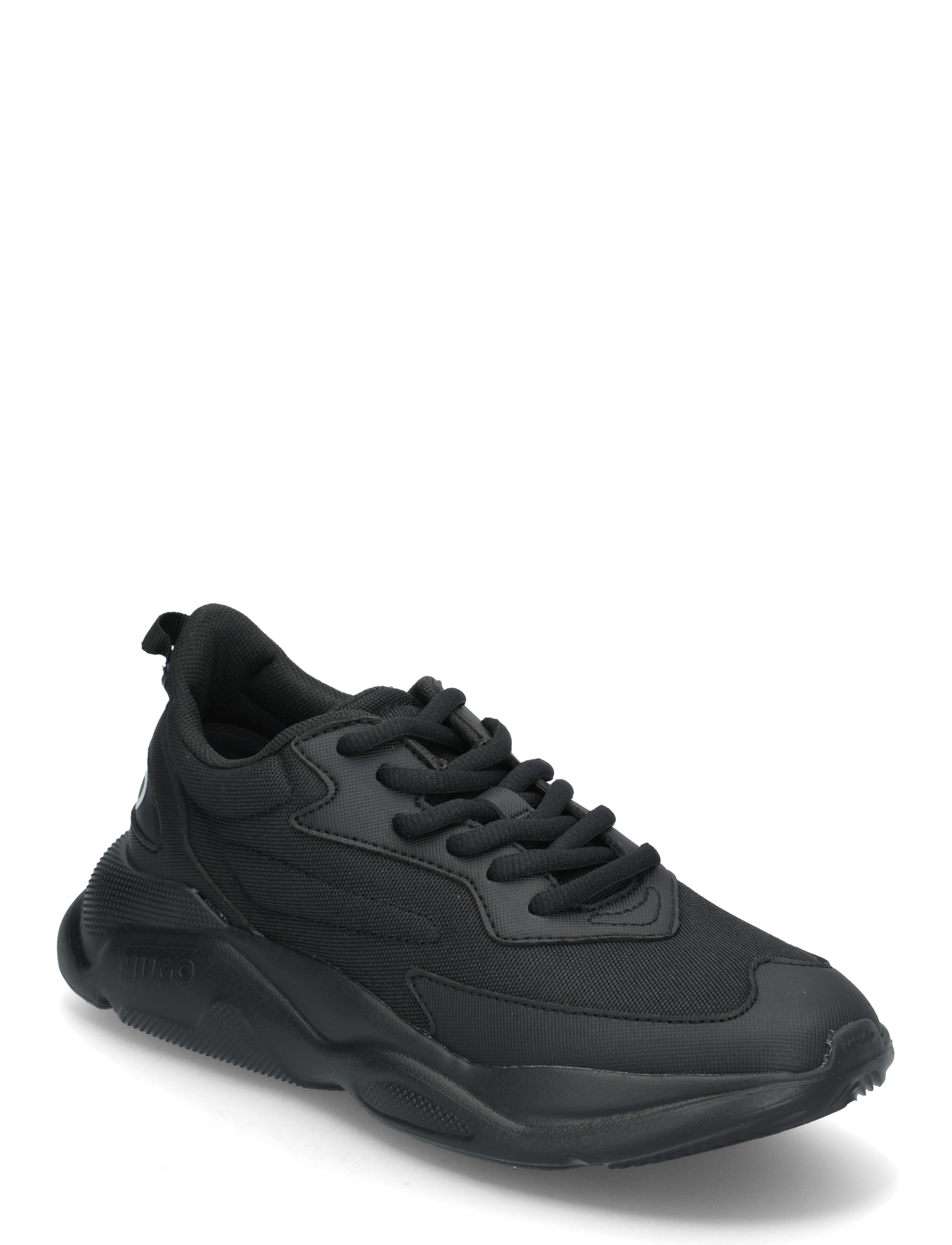 HUGO Leon_Runn_cvpuW_N - Tennised - BLACK / black