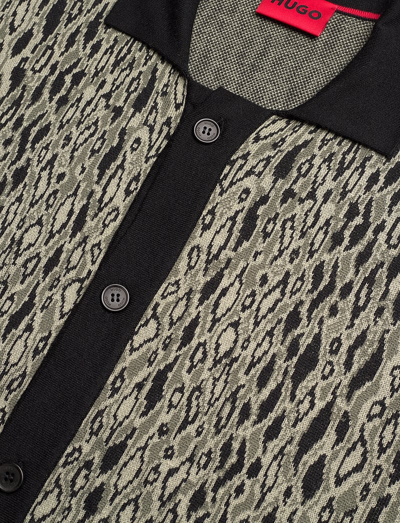 HUGO - Sgeo - short-sleeved shirts - open green - 2