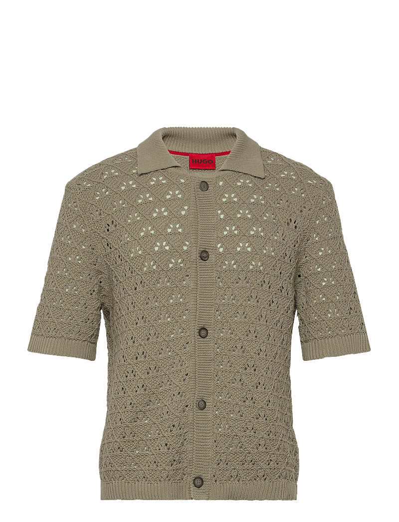 HUGO - Sommp - basic skjortor - open green - 0