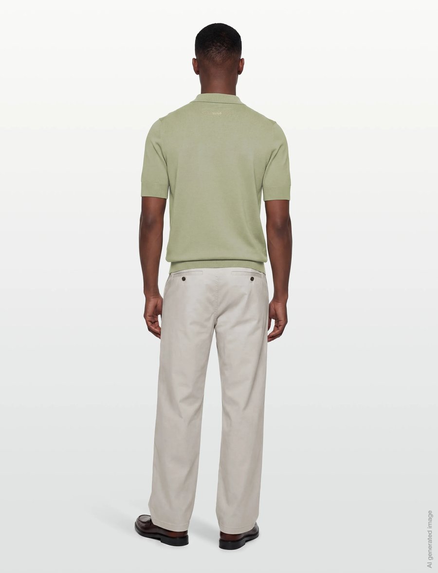 HUGO - San Peter-CV - kurzärmelig - light/pastel green - 4