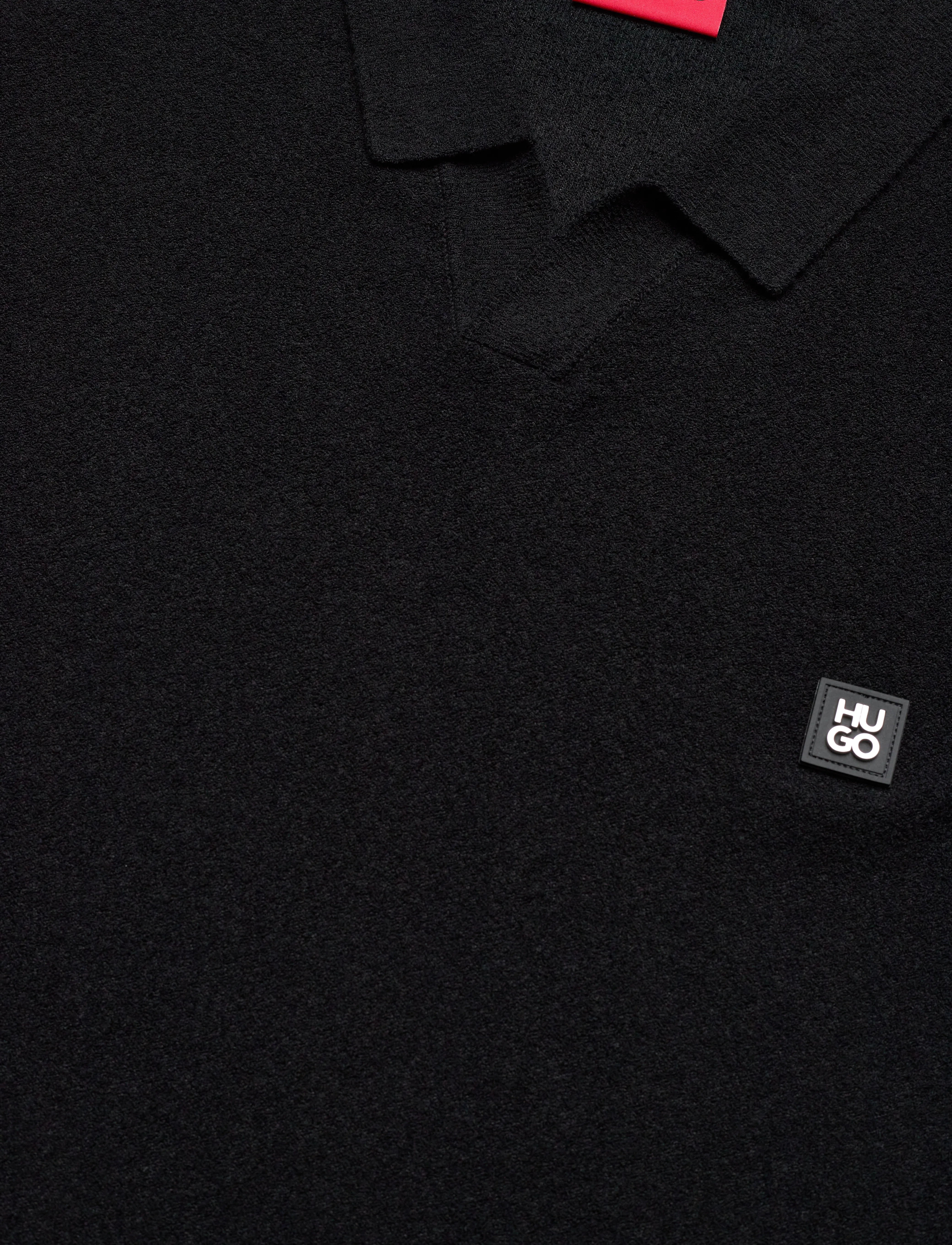 HUGO - Shiplom - strickmode - black - 2