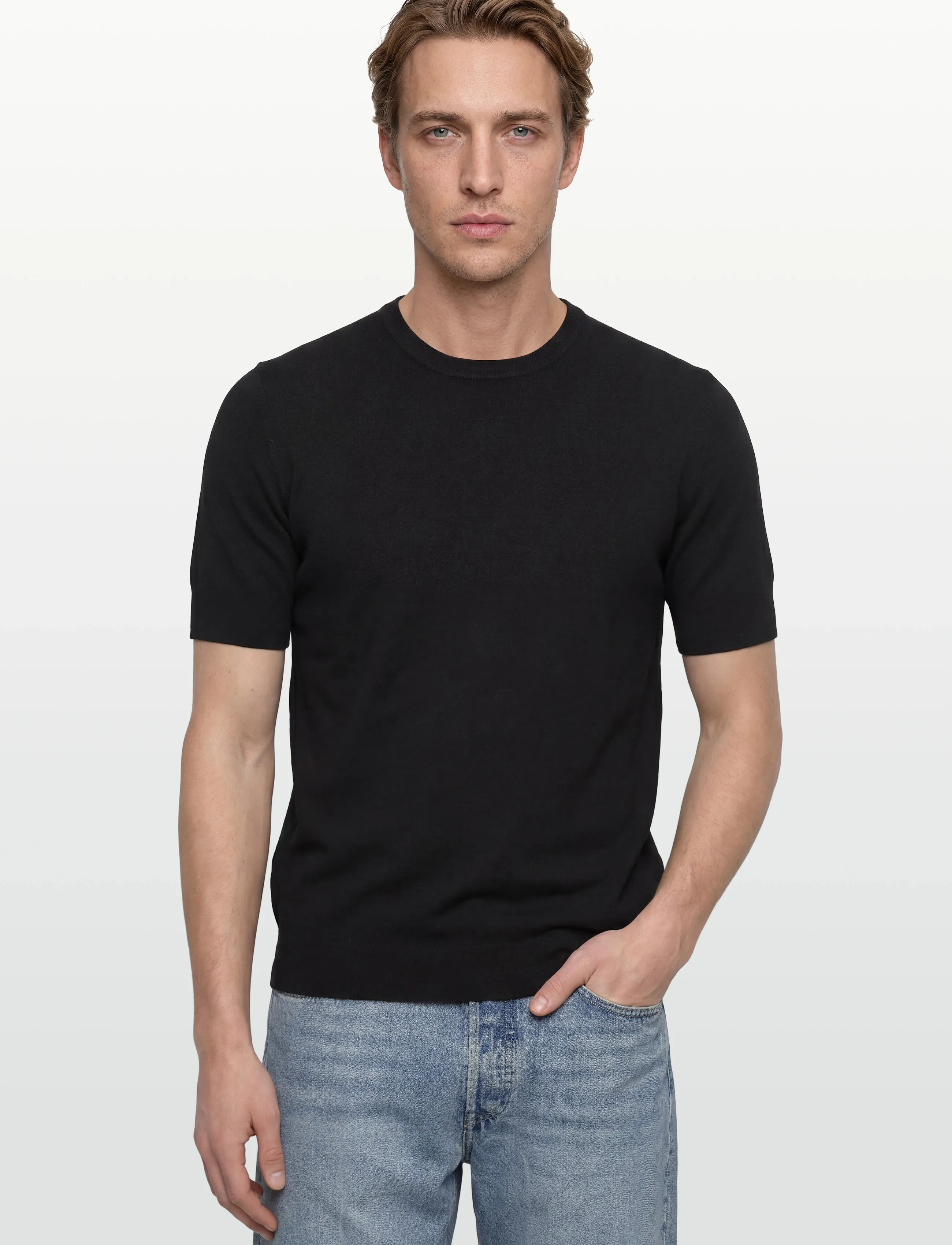 HUGO - San Carl-CV - strickmode - black - 3