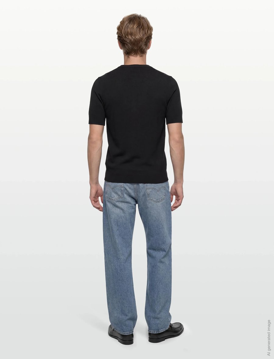 HUGO - San Carl-CV - rundhals - black - 4