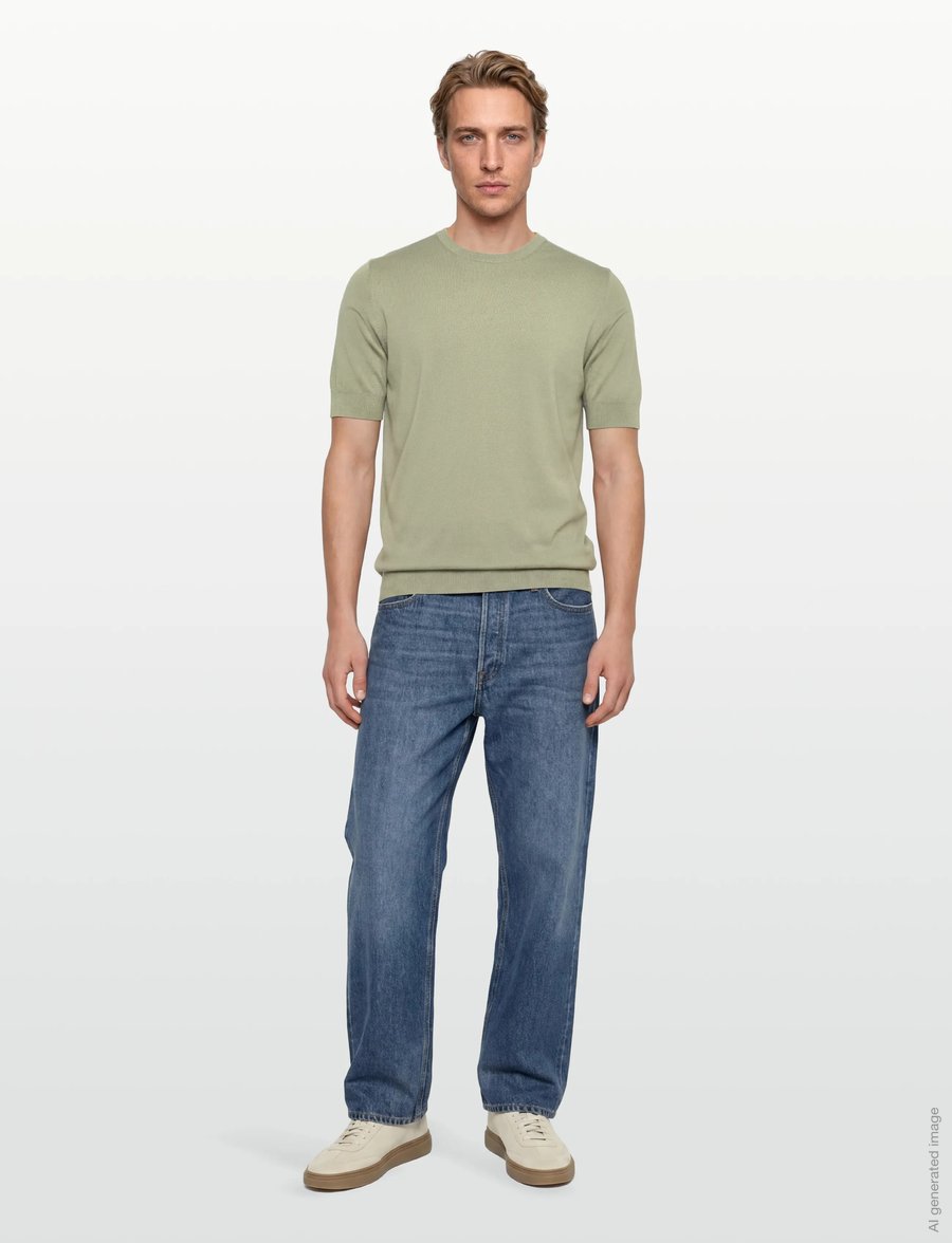 HUGO - San Carl-CV - rundhals - light/pastel green - 0