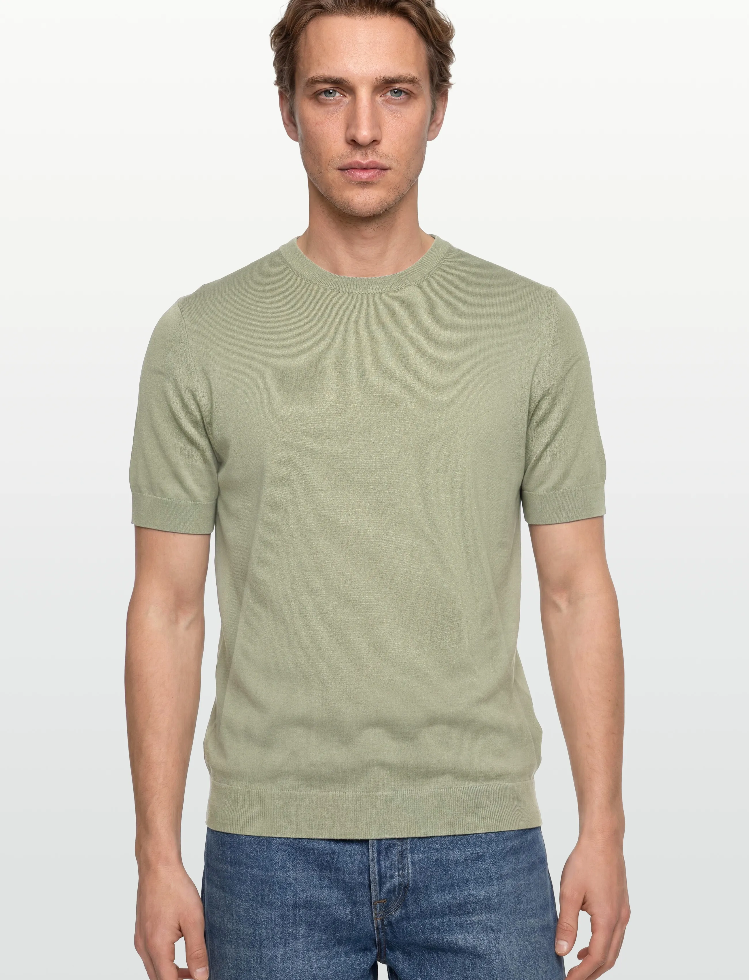 HUGO - San Carl-CV - rundhalsad - light/pastel green - 3