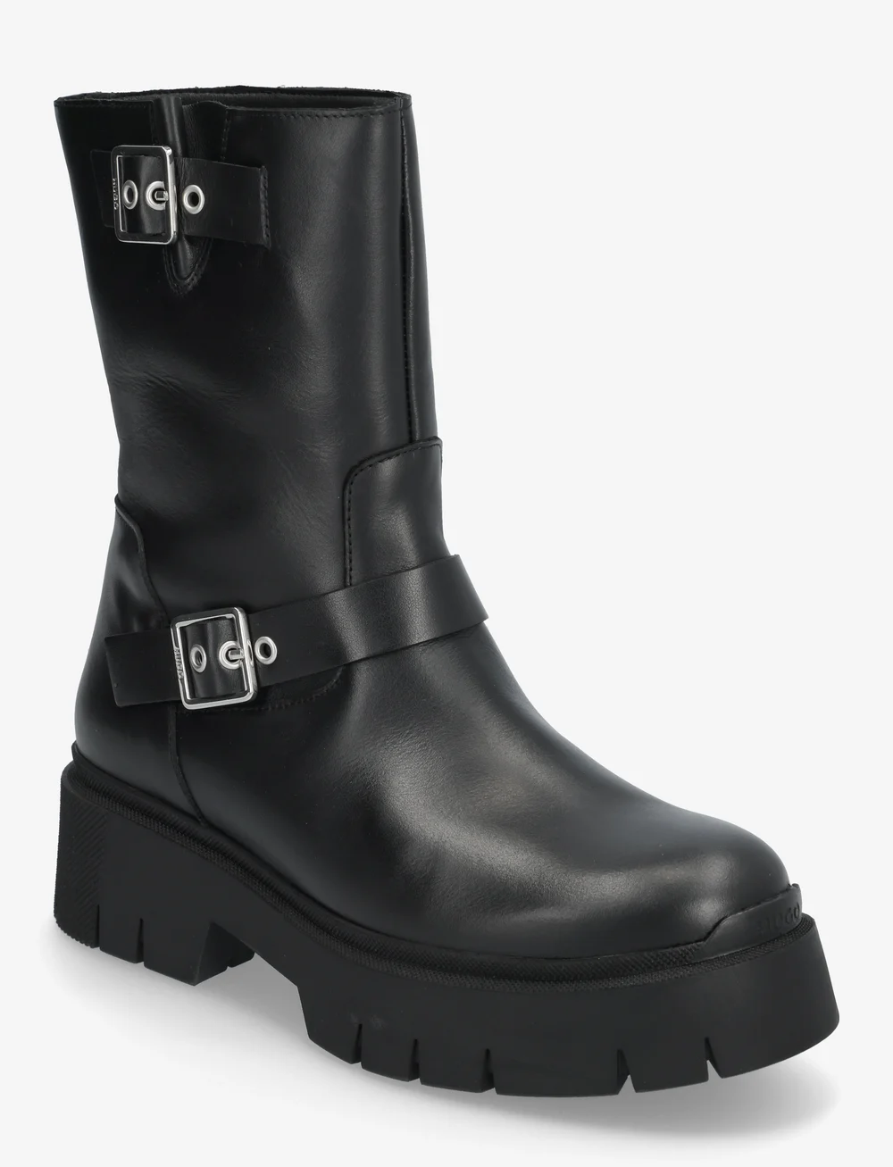 HUGO - Kris_BkBootie_LTCAF - madalad poolsaapad - black - 0
