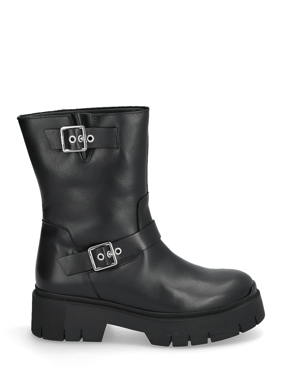 HUGO - Kris_BkBootie_LTCAF - madalad poolsaapad - black - 1