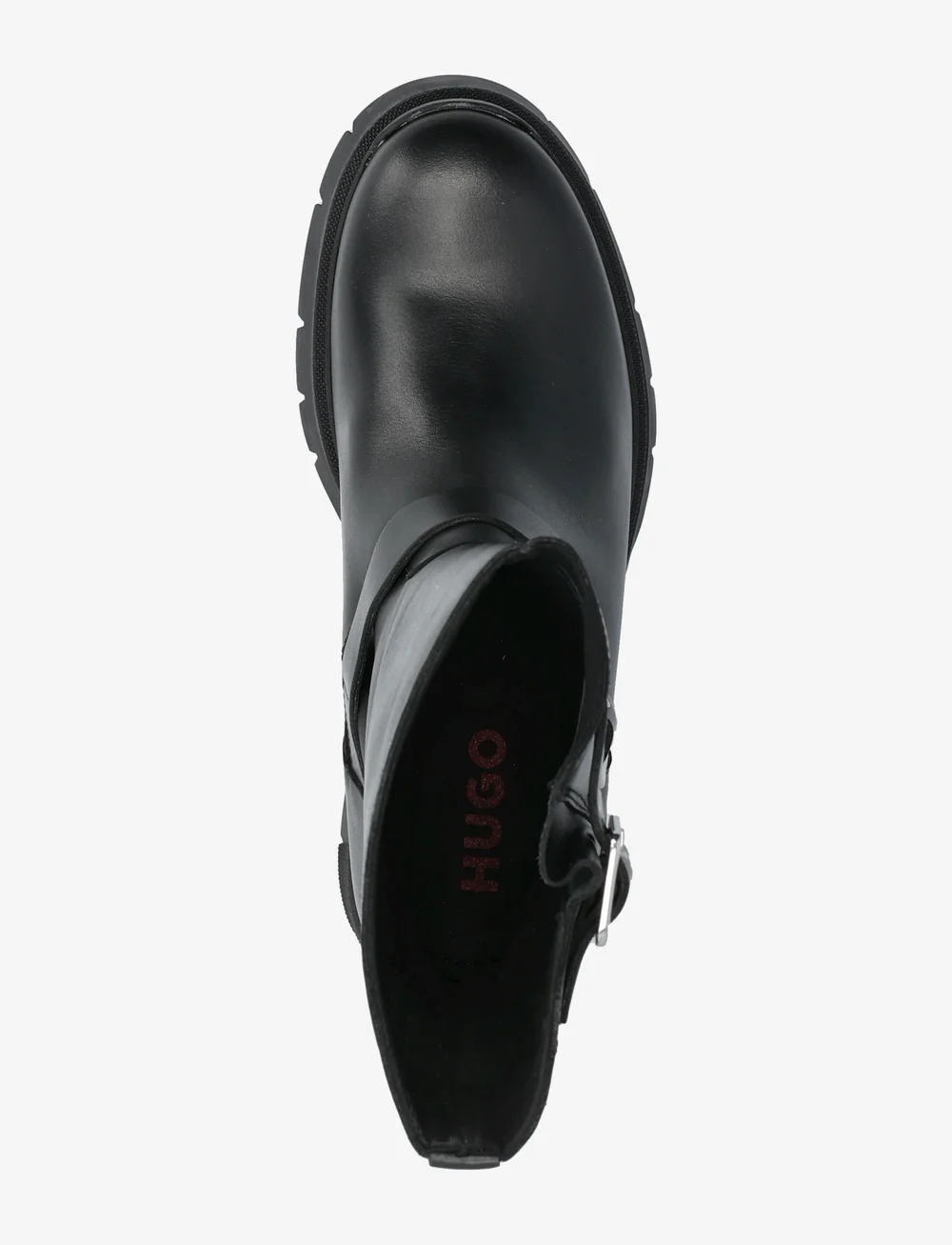 HUGO - Kris_BkBootie_LTCAF - madalad poolsaapad - black - 3