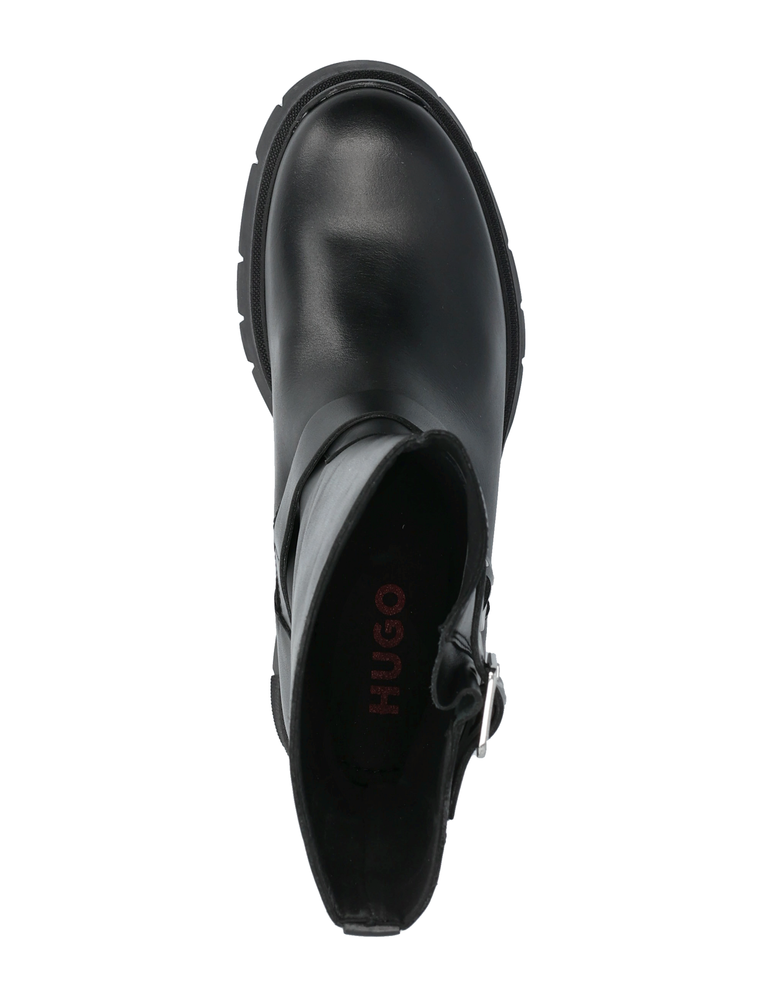 HUGO - Kris_BkBootie_LTCAF - puszābaki bez papēža - black - 3